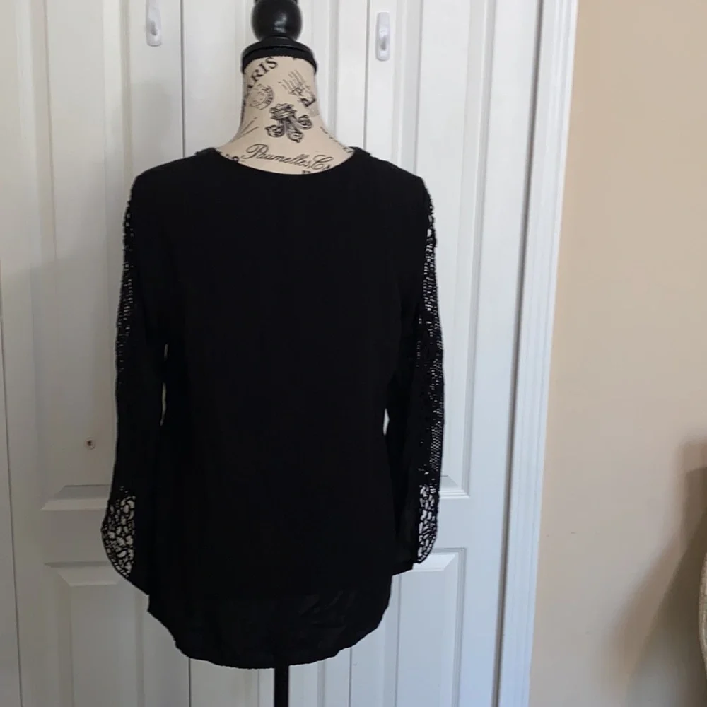 Maria Reno Women’s Top Black. Small - Picture 2 of 6